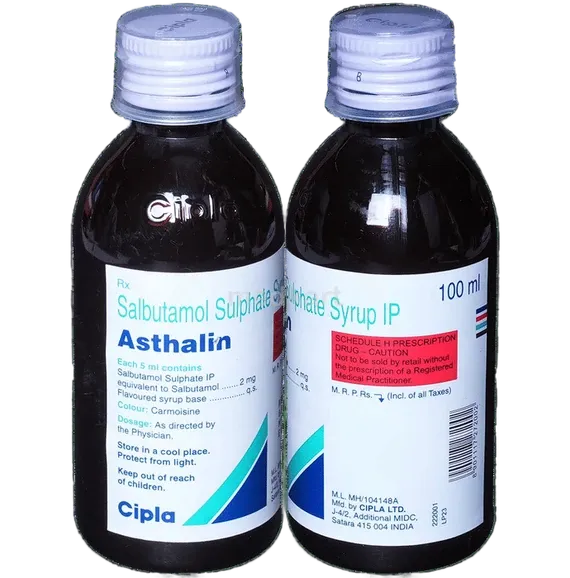 asthalin syrup 100 ml